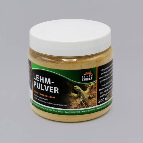 Lehmpulver Gelb